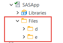 Target drives appearing in SAS Enterprise Guide Session